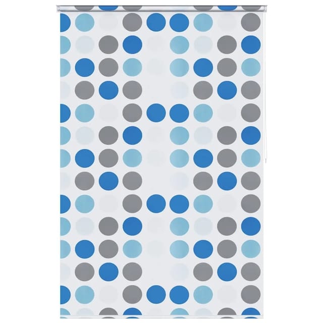 vidaXL Duschrollo 140x240 cm Kreismuster 142856