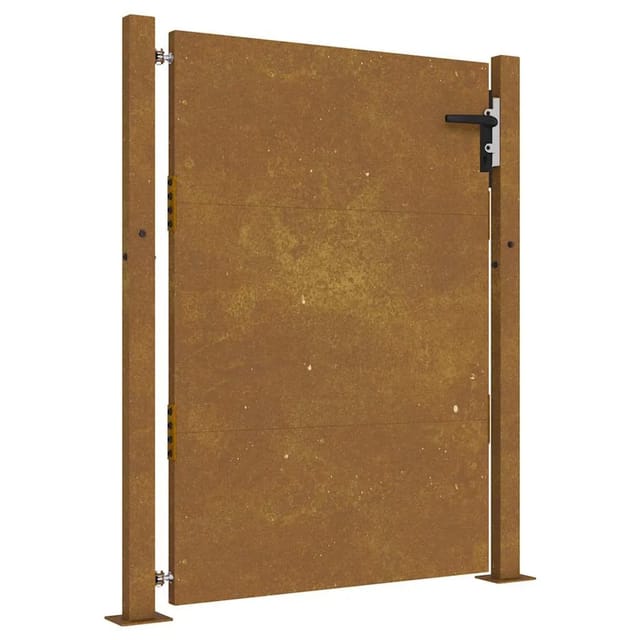 vidaXL Gartentor 105 x 155 cm Cortenstahl 153265