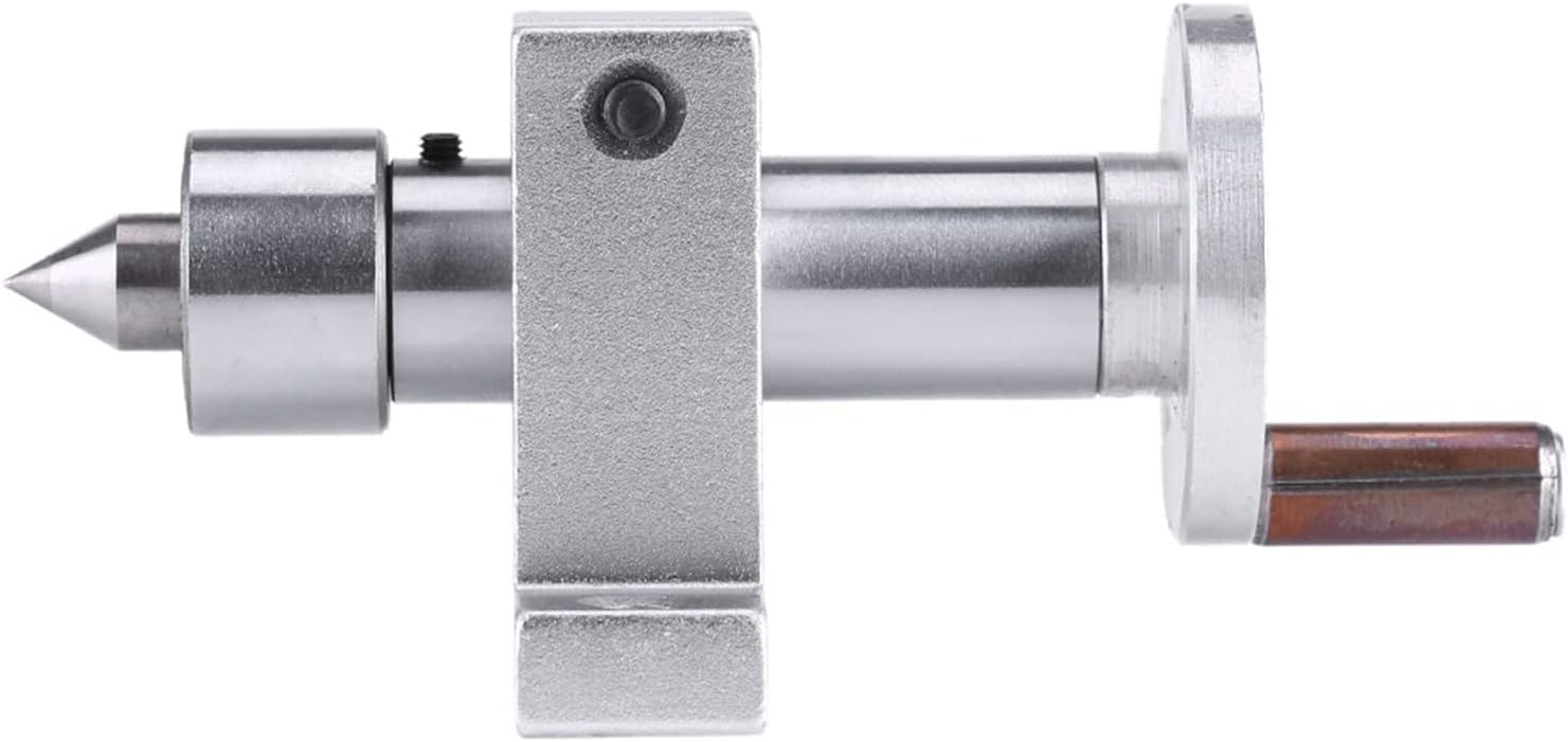 Ccykxa Contre-pointe Pour Tour, Perceuse, Centre De Tour, Machine À Contre-pointe, Perceuse À Main, Centre Rotatif Précis, Pour Le Travail Du Bois, Bricolage