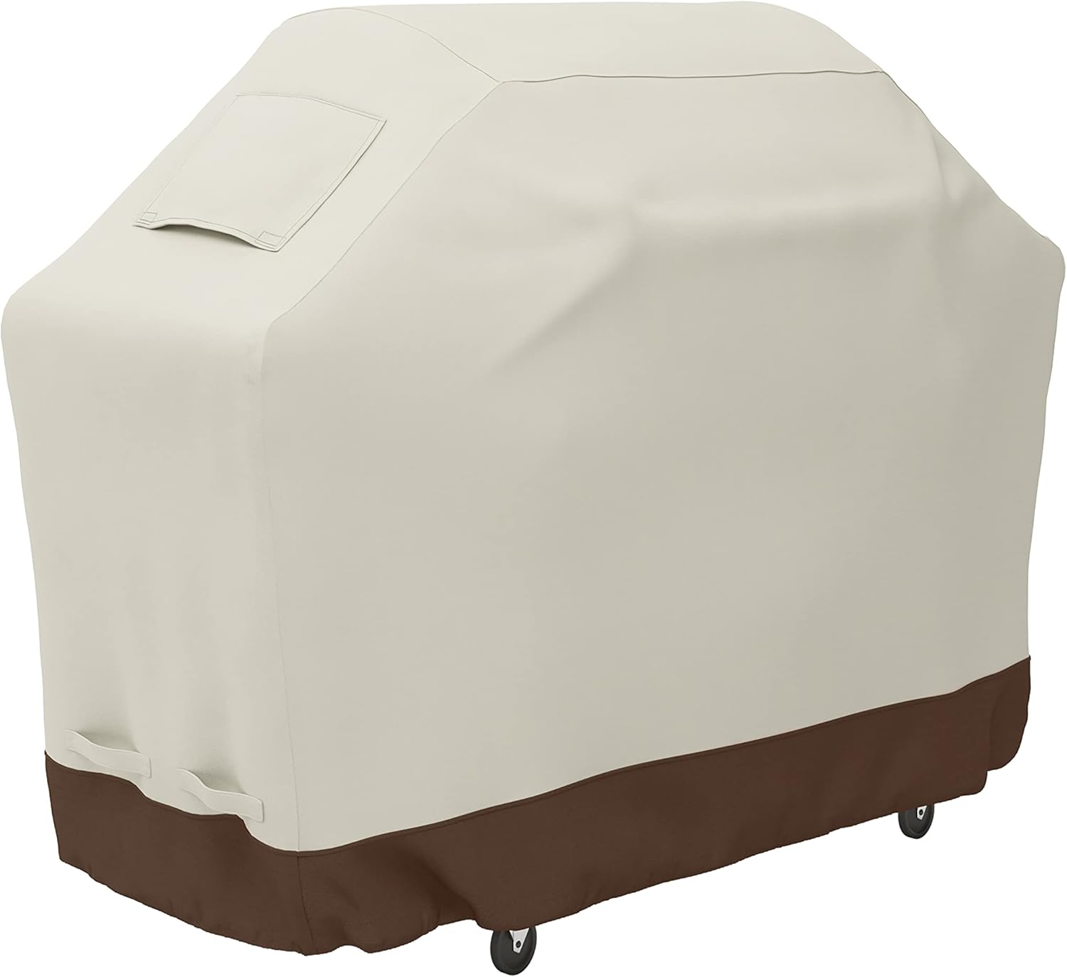 Ccykxa Housse De Protection Pour Barbecue Extérieur Taille 127 X 152 X 66cm, Beige / Marron Clair