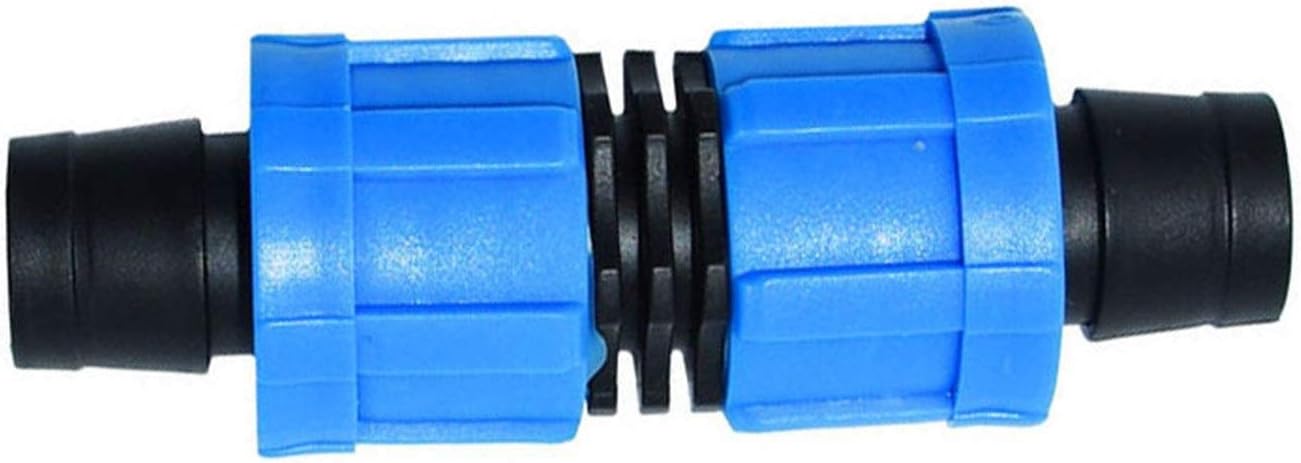 Ccykxa Outils De Système D'Arrosage De Jardinage 16 Mm Goutte À Goutte Ruban 2 Voies Connecteur Écrou Tuyau De Réparation Mixte De L'Agriculture À Effet De Serre Goutte À Goutte For L'Irrigation Ruban