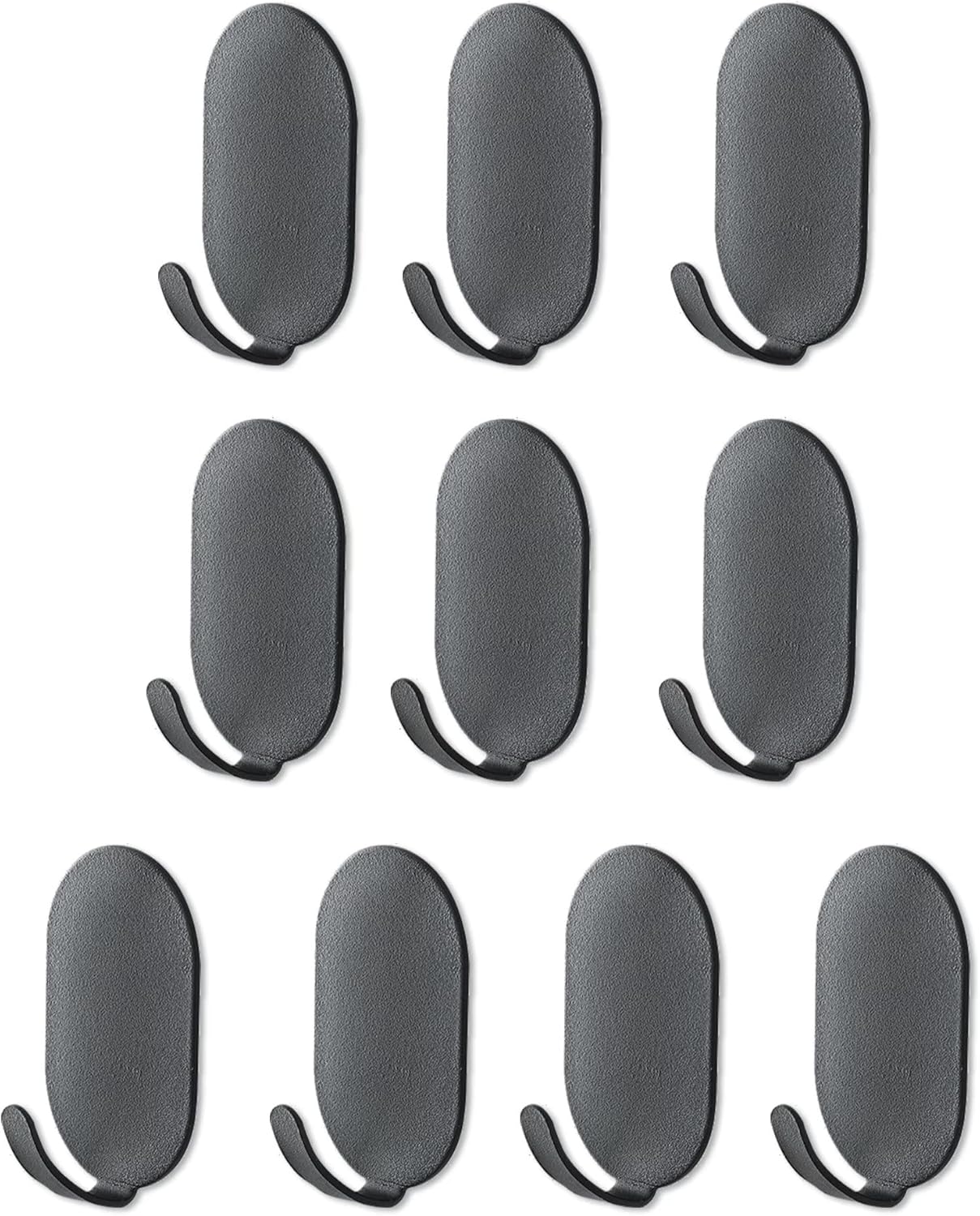 Ccykxa Lot De 10 Crochets Autocollants – Cintres Muraux Sans Clous – Crochets Muraux À Coller Très Résistants Pour Salle De Bain, Cuisine, Bureau, Évier, Réfrigérateur