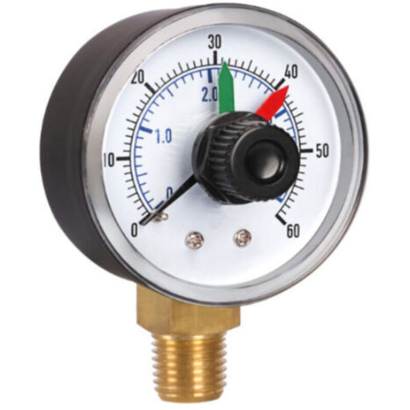 Hayward Ecx271261 Manometer Mit Ersatzzifferblatt – Für Pool- Und Spa-filter – Gut Ablesbar