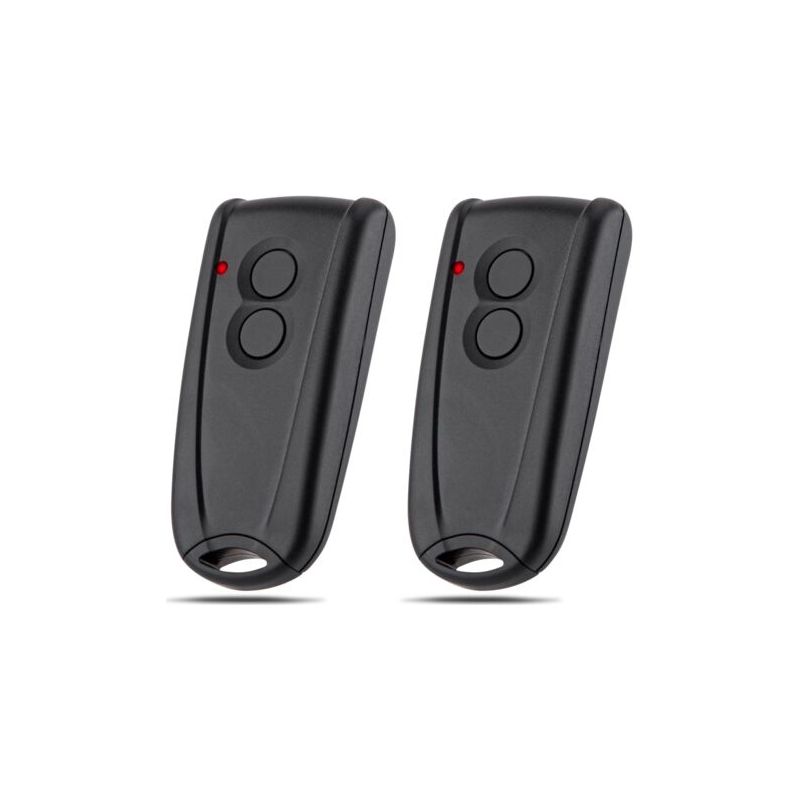 Garagentor-fernbedienung, 433-mhz-funkfernbedienung Mit 2 Tasten Für Rolltore, Kompatibel Mit Ecostar Rsc2-433 Und Rse2-433, 2er-pack