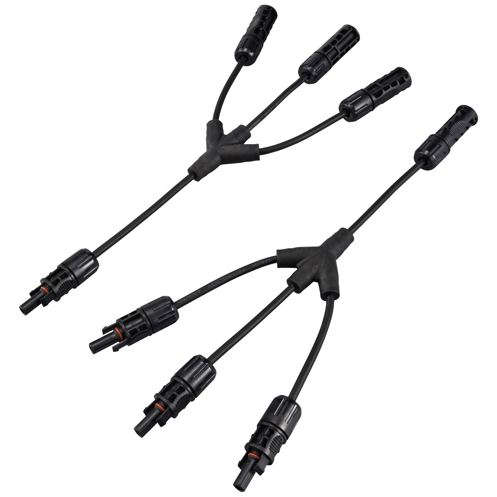 Sygonix Sy-6407992 Solaranlagen Anschluss Adapterkabel Schwarz 36 Cm