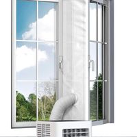Zubehör Für Mobile Klimaanlagen – 500 Cm Verstellbare Dichtung Für Fenster Und Türen – Einfache Installation – Verbessert Die Energieeffizienz – Wancle