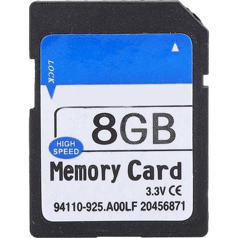 8 Gb Hochgeschwindigkeits-speicherkarte Für Kamera, Mp3-player, Mp4-player, Camcorder Und Spielekonsole