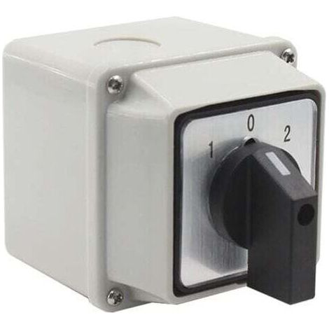 Universeller 20-a-umschalter, 380 V Spannung, Wasserdichtes Gehäuse Ip65, Drehnockenschalter Für Elektrische Anwendungen – Lw26-20