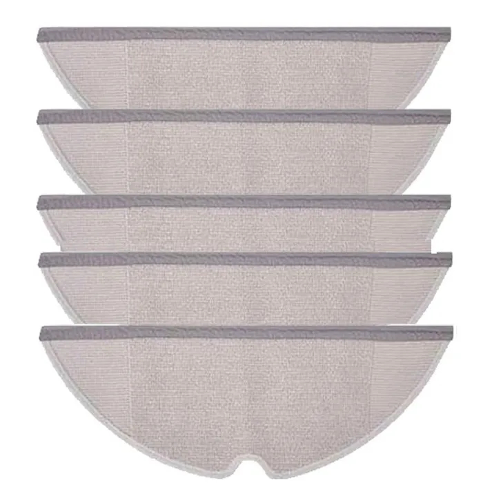 Wischpads Roborock 5er Pack Mikrofaser Grau