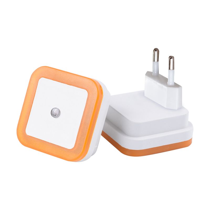 1 Wandmontiertes Sensor-nachtlicht, Automatische Ein-/ausschaltung, Led, Steckeranschluss, Für Treppenhaus, Badezimmer, Kinderzimmer, Garage, Kleiderschrank, Schlafzimmer, Nachtlicht