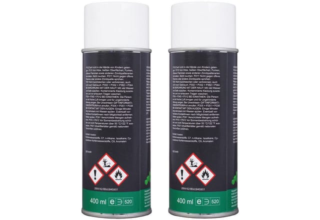 KOKA 2x Zink-Alu Spray Silber Matt