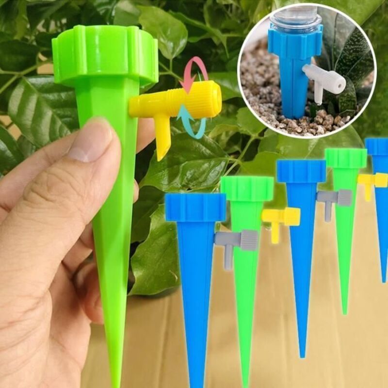 Arrosage,système D'Irrigation Goutte-à-goutte Automatique,dispositif De Goutte-à-goutte Pour Plantes De Jardin Et - Type 12pcs Blue