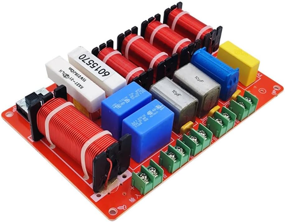 1 Pièce Filtres Crossover 4 Voies, Avec Un Protecteur D'Assurance Intégré Pour Les Aigus, Dissipation De Chaleur Excellente Comme Indiqué, Diviseur Hifi De 300w