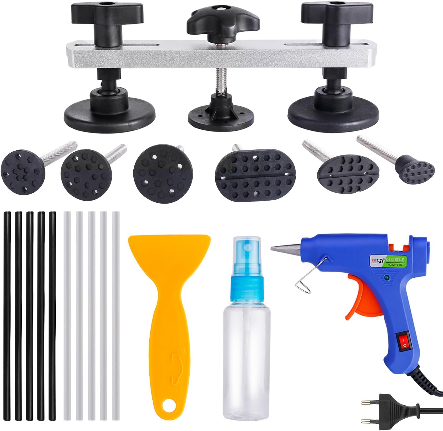 Kit De Réparation De Bosses De Carrosserie Automobile, Kit De Débosselage Automobile Sans Peinture (pdr), Outil De Réparation De Bosses De Carrosserie Pour Voitures