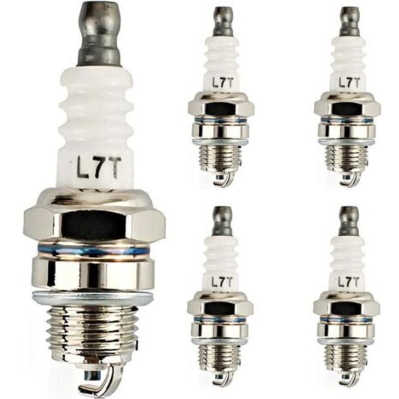 Pièces Bougie D'Allumage L7t Tronçonneuse Tondeuse À Gazon Petit Moteur Accessoire Pièces Compatible Bougies D'Allumage De Rechange Pour Débroussailleuses Et Tronçonneuses Remplace