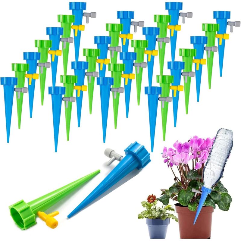 30pcs Irrigation Goutte À Goutte Kit,kit D'Irrigation Goutte,micro Irrigation Goutte À Goutte Jardin Système,arroseurs Automatiques Plantes Irrigation Système Pour Jardin Maison Intérieur Extérieur