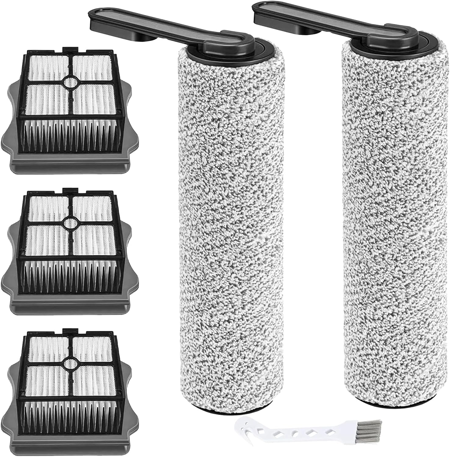 Accessoires Pour Tineco Floor One S5 Pro 2, Brosse De Rouleau Et Filtre Hepa Pour Aspirateur Tineco Floor One S5, S5 Pro, S5 Extreme Ensembles De Rechange Laveur Sec Et Humide De Nettoyage