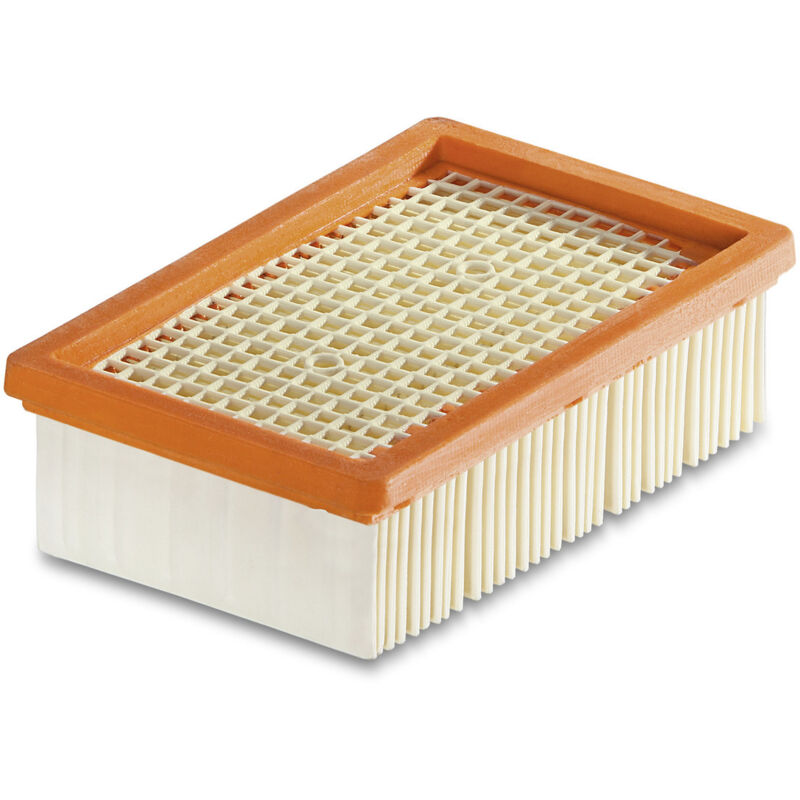 Karcher Filtre Plissã© Plat Wd 4 / Wd 5 / Wd 6, Filtre Cartouche, Protège La Turbine