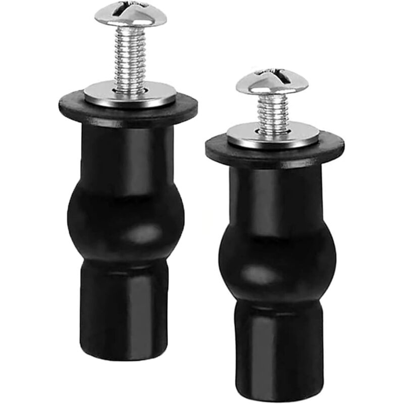 2 Pièces Fixation Abattant Wc,fixation Cuvette Wc,fixation Abattant Wc Universel,pour Siège De Toilette,matériau En Caoutchouc (style 1)