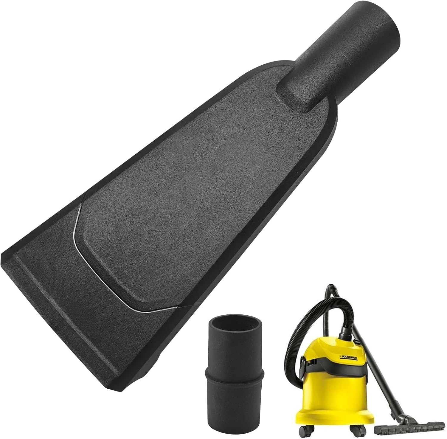 Lot De Buses Universelles 35 Mm, Aspirateur À Sec Kärcher - Accessoire De Rechange Eau/poussière Kärcher Wd/kwd - Noir