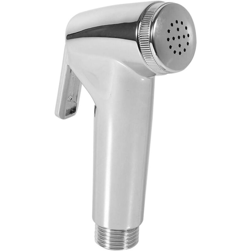 Pommeau De Douche Simple De Jet De Douche De Bidet De Toilette Tenu Dans La Main D'Abs Multifonctionnel, Accessoire De Bidet De Douche De Salle De Bains Pour La Salle De Bains De Toilette