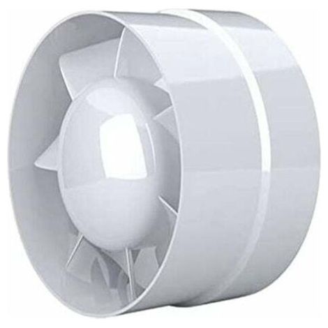 100-mm-abluftventilator, 12 W, 130 M³/h – Hoher Luftdurchsatz – Leise (34–40 Db) – Für Bad Und Küche