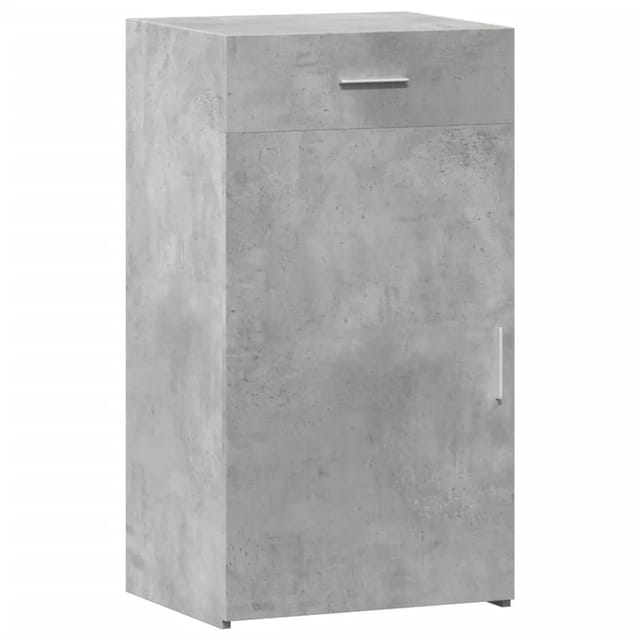 vidaXL Sideboard Betongrau 50x42,5x93 cm Holzwerkstoff 846295