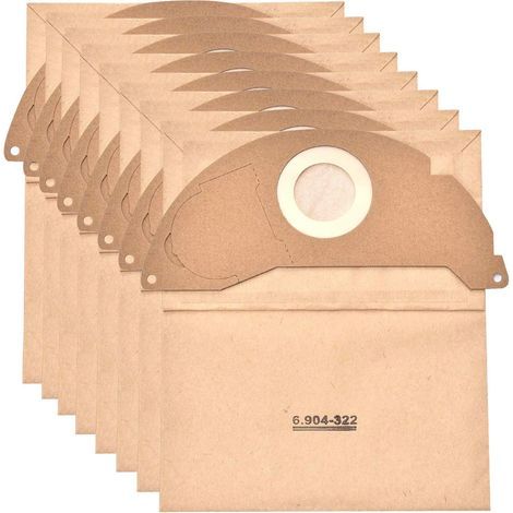8-teiliger Staubsaugerbeutel 6.904-322.0 Für Kärcher