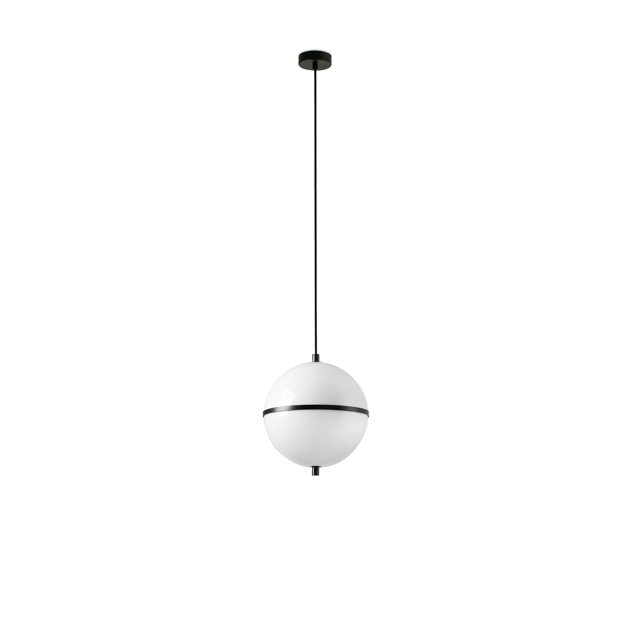Dome S Pendelleuchte Schwarz