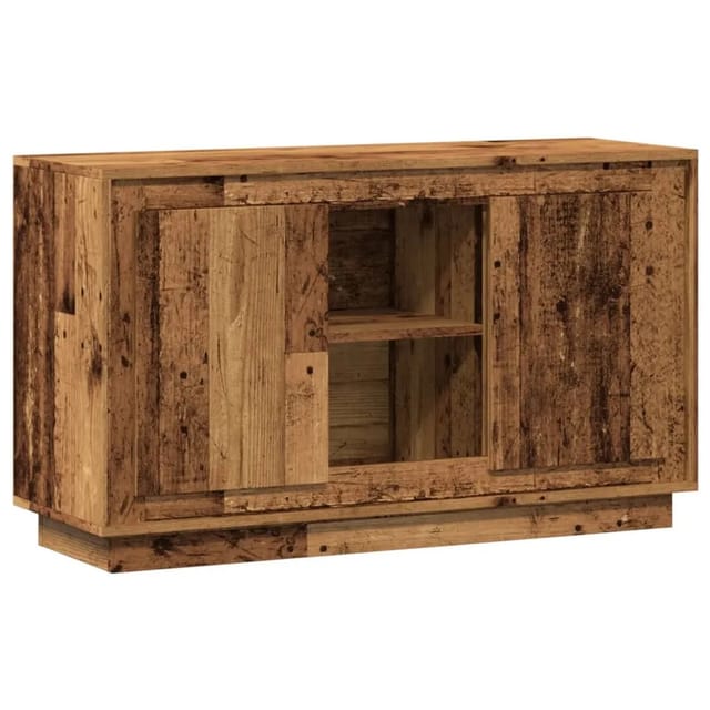 vidaXL Sideboard Altholz-Optik 102x35x60 cm Holzwerkstoff 857137