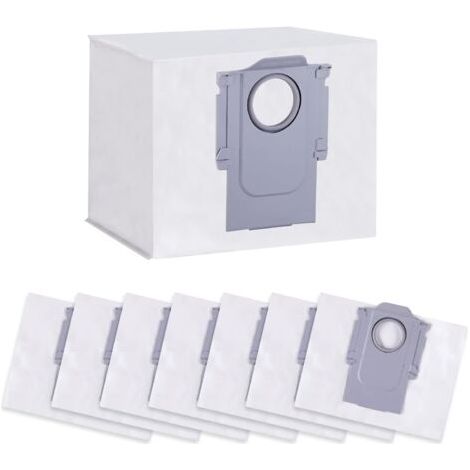 Bluedeer – 8er-pack Staubbeutel Für Roborock S8+/s8 Pro Ultra/s7 Maxv Ultra/s7 Pro Ultra/q7+/q7 Max+/q8 Max+/q5 Pro+ Staubsauger – 99,7 % Filtration – 3 Liter Fassungsvermögen