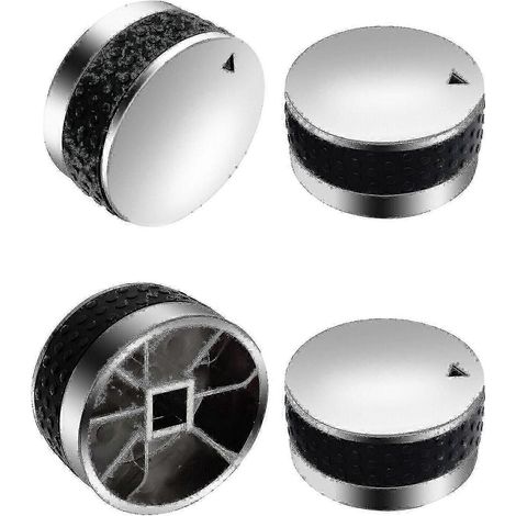 Set Mit 4 Gasgrill-reglerknöpfen Mit D-förmigem Ventil - Oster-sonderangebot (fmy)