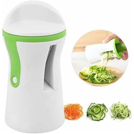 Ahlsen Spiral-gemüseschneider, Gemüsespiralschneider Für Zucchini, Gurken Und Karotten, 113 G