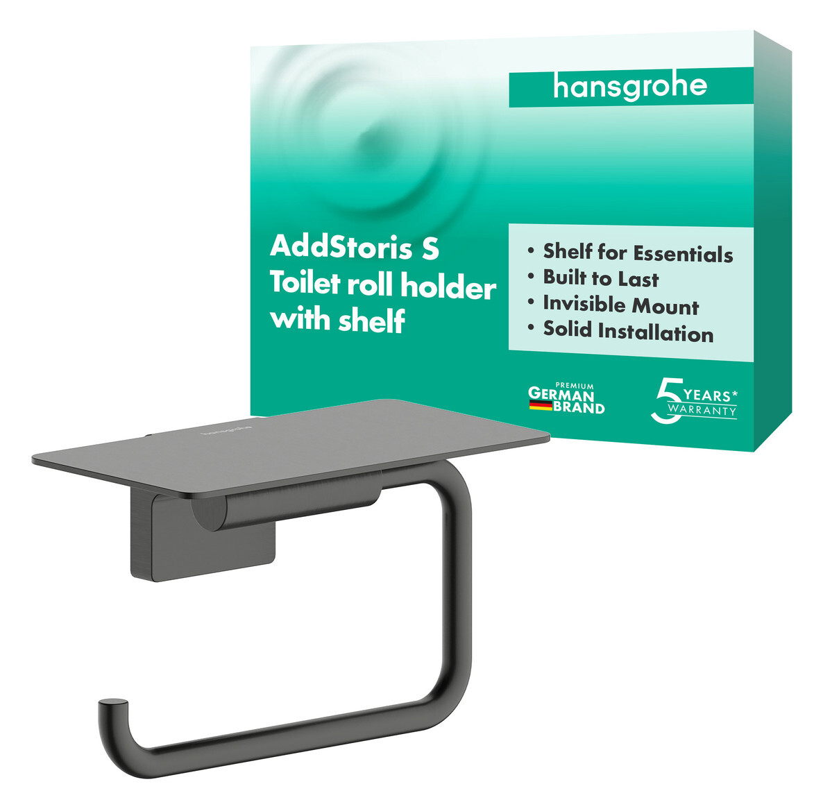 Hansgrohe Addstoris S Papierrollenhalter Mit Ablage, 41789340