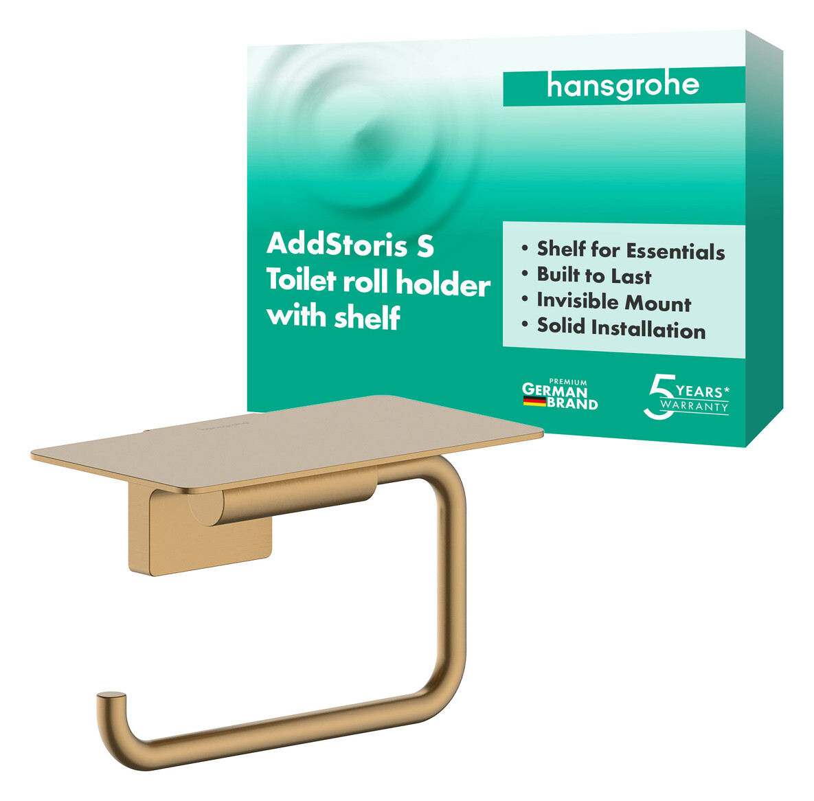 Hansgrohe Addstoris S Papierrollenhalter Mit Ablage, 41789140