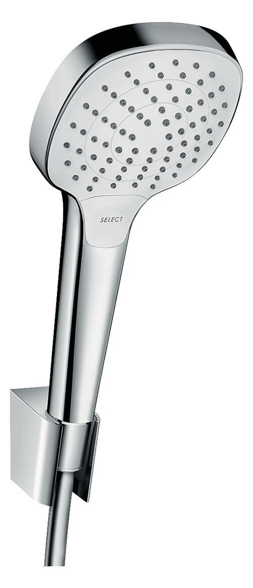Hansgrohe Croma Select E Brausehalterset 110 Vario, Ecosmart, Mit