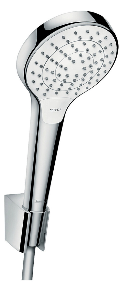 Hansgrohe Croma Select S Brausehalterset 110 Vario, Ecosmart, Mit