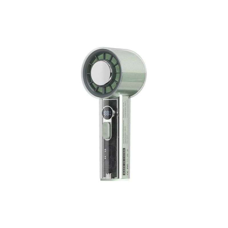 Honornic - Kompakter Und Leiser Reiseventilator Mit Einstellbarer Geschwindigkeit, Grüne Abs-oberfläche.