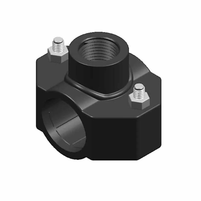 Klasebo Anbohrschelle 32mm PP Wasserleitung Abzweig