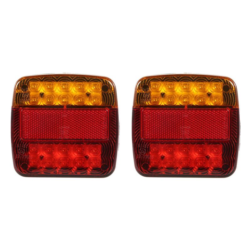 26 Led 12v Brems-/rückleuchten Für Lkw, Anhänger, Transporter, Busse, Geländewagen Und Pickups