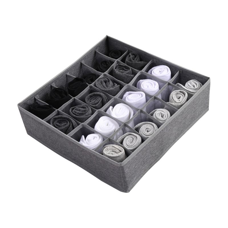 Faltbare Aufbewahrungsbox Für Unterwäsche, Ideal Für Den Heimgebrauch. Aus Oxford-gewebe Gefertigt, Mit Schubladeneinteilung Und Praktischem Organizer Für Unterwäsche, Bhs Und Socken.