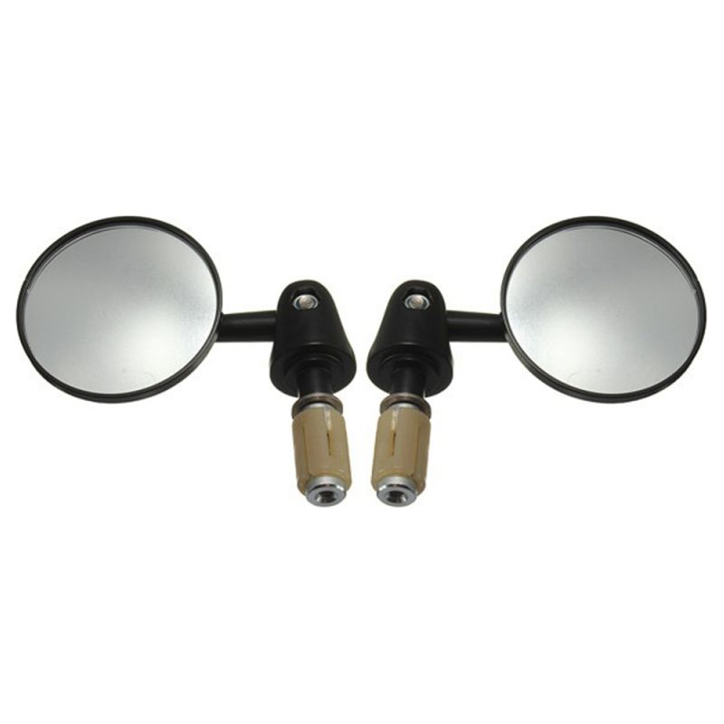 Drehbarer Und Klappbarer Konvexer Seitenspiegel Aus Aluminium, 22 Mm (7/8'') Außendurchmesser, Für Motorradlenkerenden, Modifiziertes Zubehör Für Pkw Und Roller.