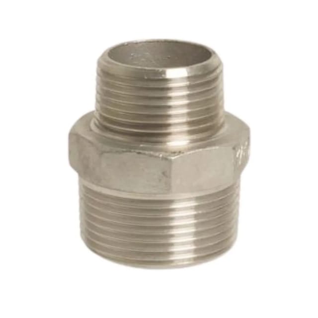 Klasebo Edelstahl Reduziernippel Gewindefitting 1 X 1/2