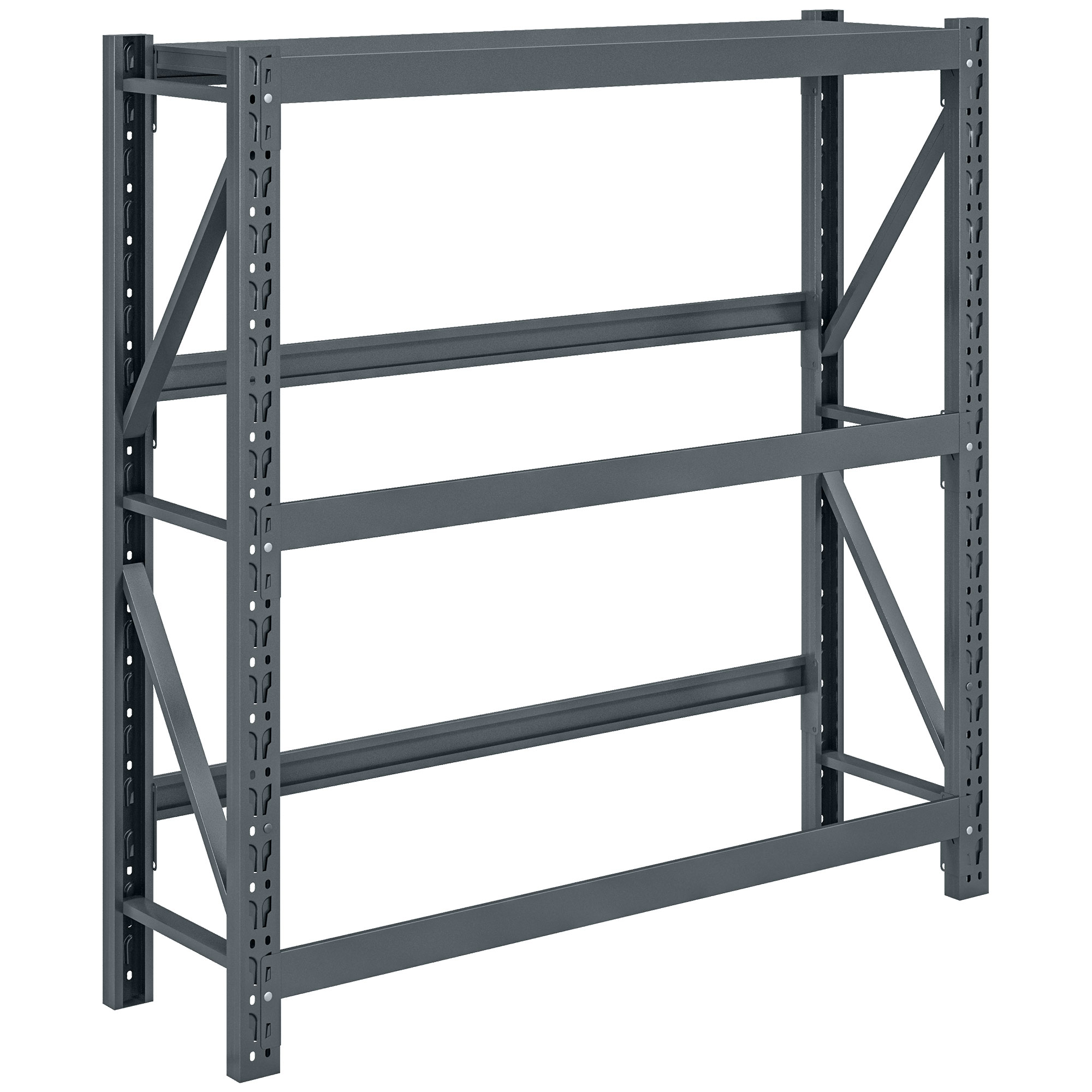 Freistehendes 3-stöckiges Regal Für 6 Getränkekisten, Verstellbare Regalhöhe, 110 X 30 X 110 Cm, Grau