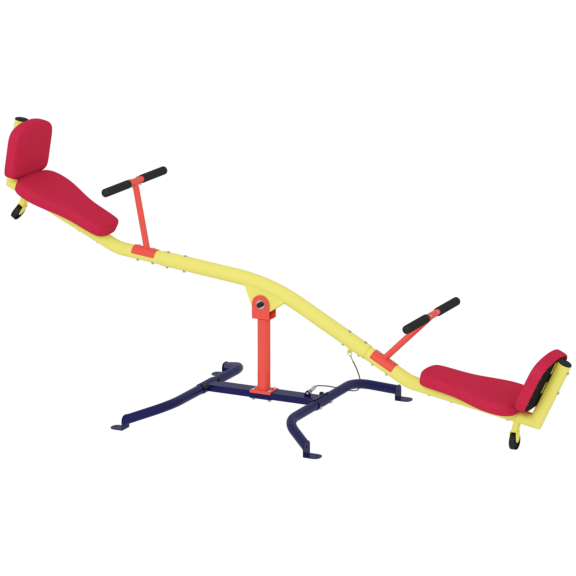 360° Drehbare Schaukel, 253 X 96 X 75 Cm, Mehrfarbig