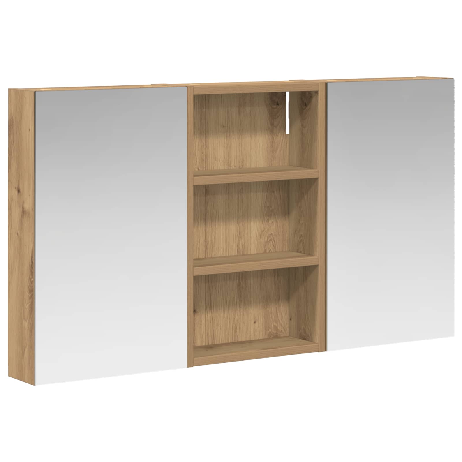 Maison Exclusive - Badezimmerschrank-set 3 Stk. 90 X 10,5 X 50 Cm