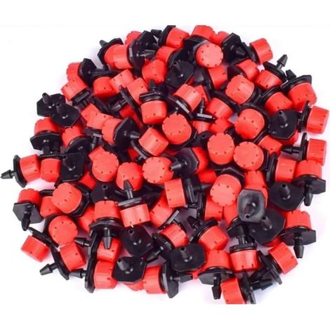 Lustige Grüne Armee-soldaten-gartensprengerdüse, Verstellbar 4/7 Mm, Mikro-tropfbewässerungs-emitter Für Gewächshäuser, Grüne Armee-soldaten (rot - 50 Stück)