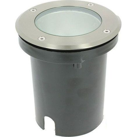 Bodeneinbaustrahler Für Den Außenbereich, Gu10, Verstellbar, Ip67 – Gehäuse Aus Aluminiumguss Und Edelstahl – Zur Beleuchtung Von Terrassen Und Gärten
