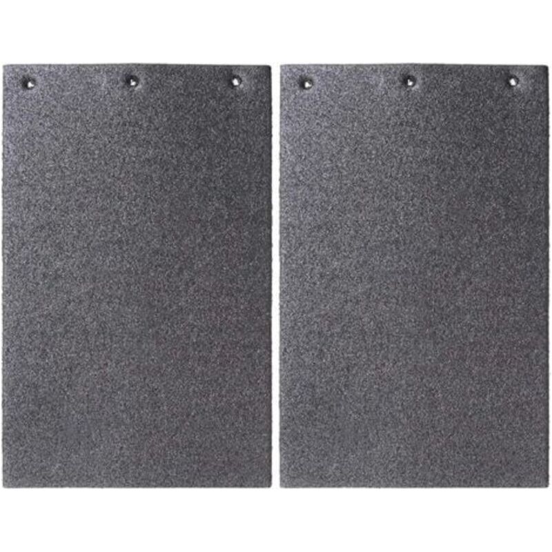 Paar Carbon-stützteller (2 Stück) Für 3-loch-schleifmaschinen, 172 X 110 Mm, 424057-1, Stützteller Für Schleifmaschinen, Kompatibel Mit Makita M9400b, 9403, Mt190, Mt9