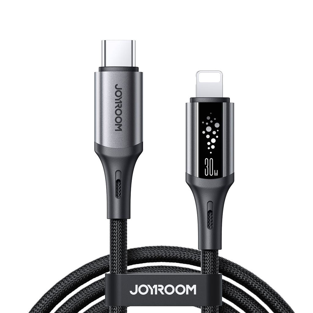 Usb-c-kabel – Iphone Lightning S-a60 Startalk 30w 1,2 M – Schwarz